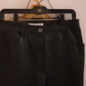 Black Leather Pants